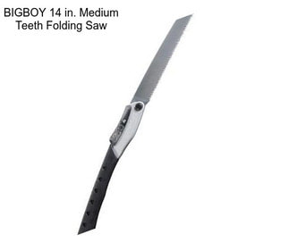 BIGBOY 14 in. Medium Teeth Folding Saw