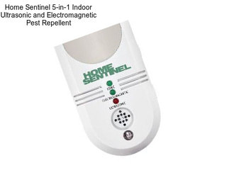 Home Sentinel 5-in-1 Indoor Ultrasonic and Electromagnetic Pest Repellent