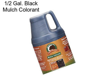 1/2 Gal. Black Mulch Colorant
