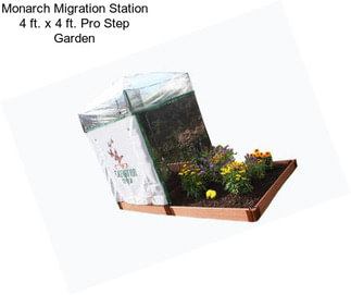 Monarch Migration Station 4 ft. x 4 ft. Pro Step Garden