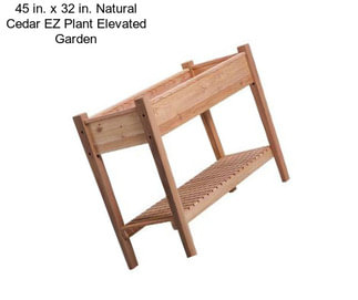 45 in. x 32 in. Natural Cedar EZ Plant Elevated Garden