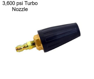 3,600 psi Turbo Nozzle