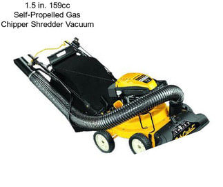 1.5 in. 159cc Self-Propelled Gas Chipper Shredder Vacuum