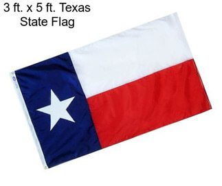 3 ft. x 5 ft. Texas State Flag