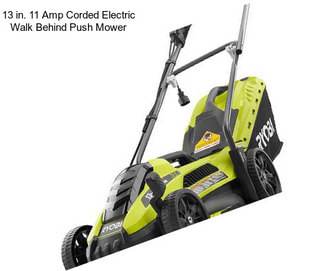 13 in. 11 Amp Corded Electric Walk Behind Push Mower