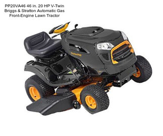 PP20VA46 46 in. 20 HP V-Twin Briggs & Stratton Automatic Gas Front-Engine Lawn Tractor