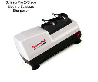 ScissorPro 2-Stage Electric Scissors Sharpener