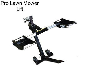 Pro Lawn Mower Lift