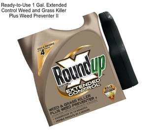 Ready-to-Use 1 Gal. Extended Control Weed and Grass Killer Plus Weed Preventer II