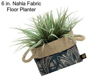 6 in. Nahla Fabric Floor Planter