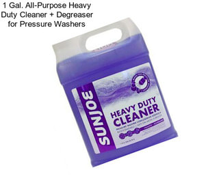 1 Gal. All-Purpose Heavy Duty Cleaner + Degreaser for Pressure Washers