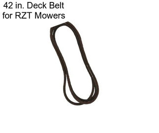 42 in. Deck Belt for RZT Mowers