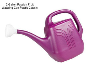 2 Gallon Passion Fruit Watering Can Plastic Classic