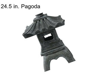 24.5 in. Pagoda