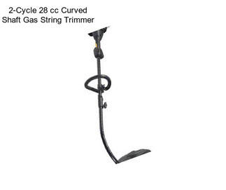 2-Cycle 28 cc Curved Shaft Gas String Trimmer