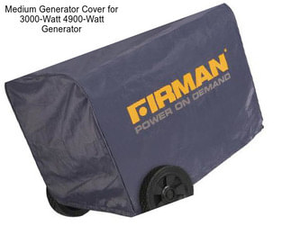 Medium Generator Cover for 3000-Watt 4900-Watt Generator