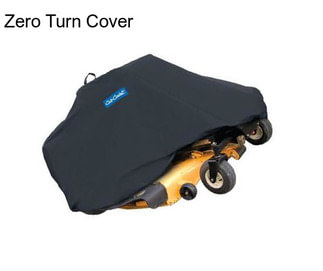 Zero Turn Cover