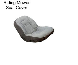 Riding Mower Seat Cover