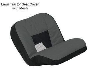 Lawn Tractor Seat Cover with Mesh