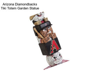 Arizona Diamondbacks Tiki Totem Garden Statue