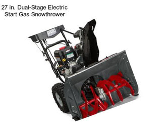 27 in. Dual-Stage Electric Start Gas Snowthrower