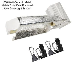 630-Watt Ceramic Metal Halide CMH Dual Enclosed Style Grow Light System