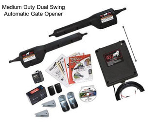 Medium Duty Dual Swing Automatic Gate Opener