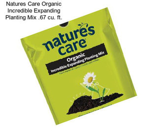 Natures Care Organic Incredible Expanding Planting Mix .67 cu. ft.