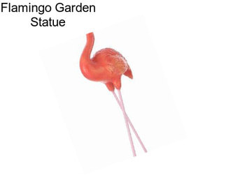 Flamingo Garden Statue