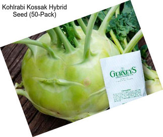 Kohlrabi Kossak Hybrid Seed (50-Pack)