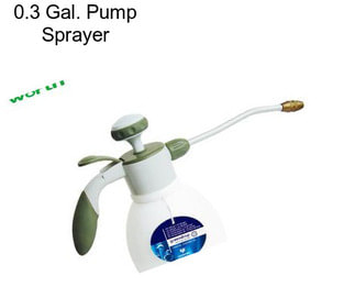 0.3 Gal. Pump Sprayer