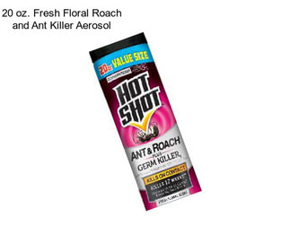 20 oz. Fresh Floral Roach and Ant Killer Aerosol