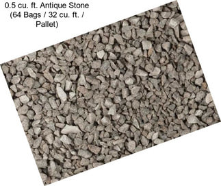 0.5 cu. ft. Antique Stone (64 Bags / 32 cu. ft. / Pallet)