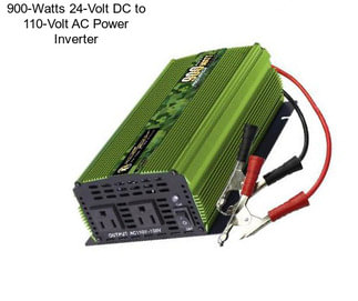 900-Watts 24-Volt DC to 110-Volt AC Power Inverter