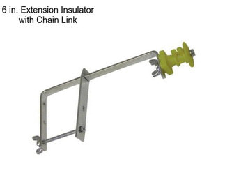 6 in. Extension Insulator with Chain Link