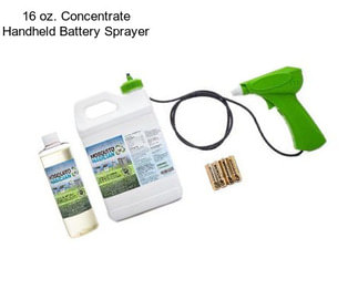 16 oz. Concentrate Handheld Battery Sprayer