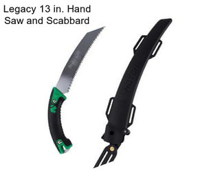 Legacy 13 in. Hand Saw and Scabbard