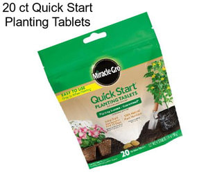 20 ct Quick Start Planting Tablets