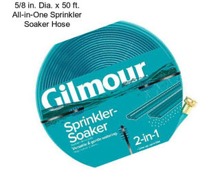 5/8 in. Dia. x 50 ft. All-in-One Sprinkler Soaker Hose