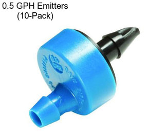 0.5 GPH Emitters (10-Pack)