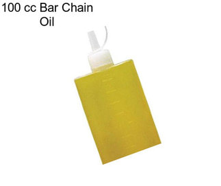 100 cc Bar Chain Oil