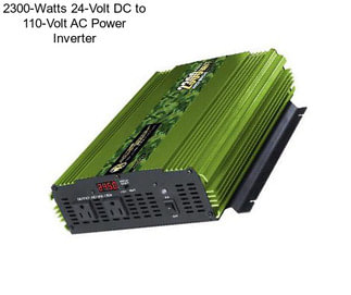 2300-Watts 24-Volt DC to 110-Volt AC Power Inverter