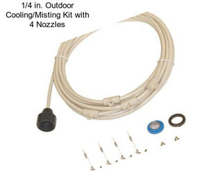 1/4 in. Outdoor Cooling/Misting Kit with 4 Nozzles