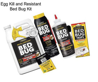 Egg Kill and Resistant Bed Bug Kit