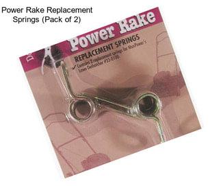 Power Rake Replacement Springs (Pack of 2)