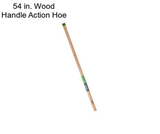 54 in. Wood Handle Action Hoe