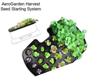 AeroGarden Harvest Seed Starting System