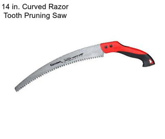 14 in. Curved Razor Tooth Pruning Saw