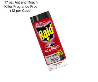 17 oz. Ant and Roach Killer Fragrance Free (12 per Case)