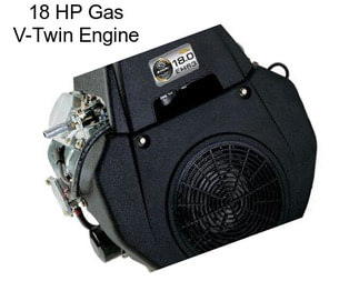 18 HP Gas V-Twin Engine